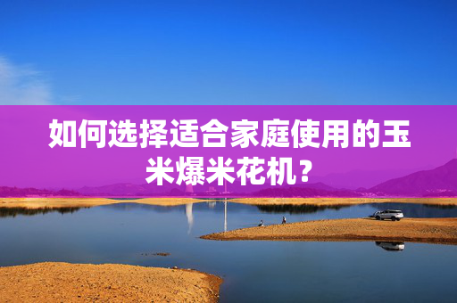 如何选择适合家庭使用的玉米爆米花机？