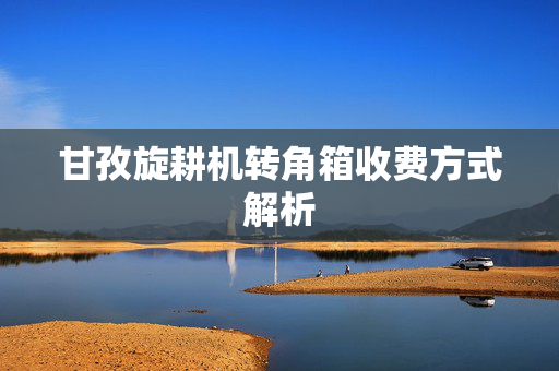甘孜旋耕机转角箱收费方式解析