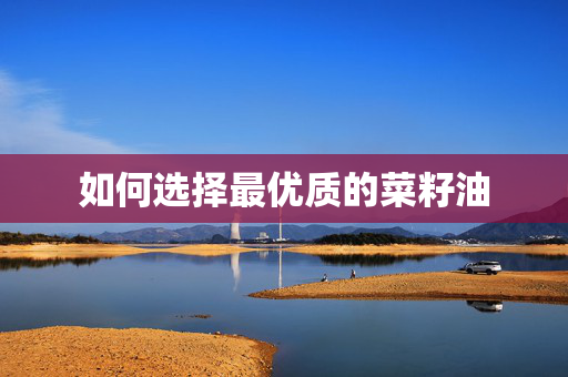 如何选择最优质的菜籽油