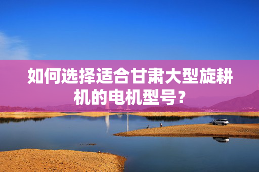 如何选择适合甘肃大型旋耕机的电机型号？