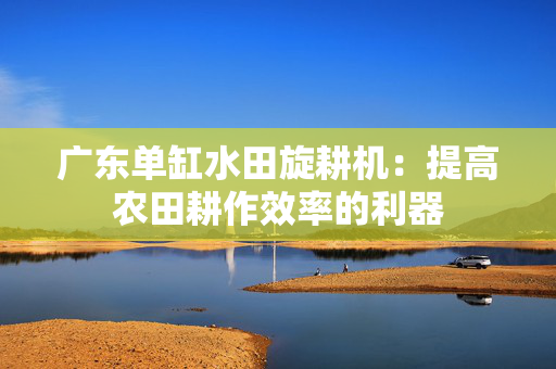 广东单缸水田旋耕机：提高农田耕作效率的利器