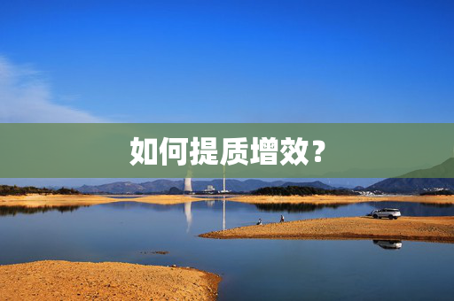 如何提质增效？