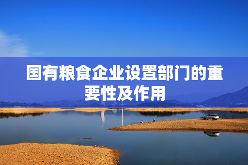 国有粮食企业设置部门的重要性及作用
