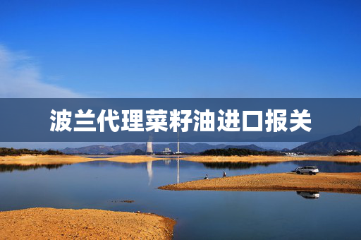 波兰代理菜籽油进口报关