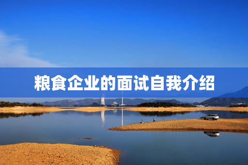 粮食企业的面试自我介绍
