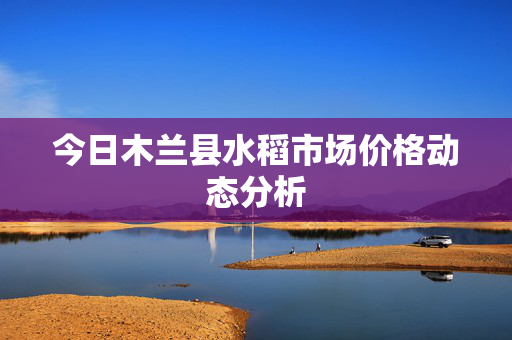 今日木兰县水稻市场价格动态分析
