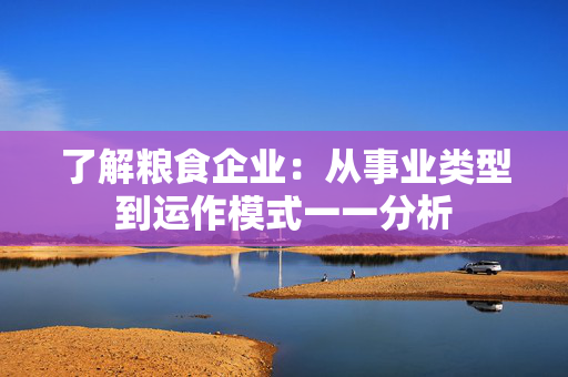 了解粮食企业：从事业类型到运作模式一一分析