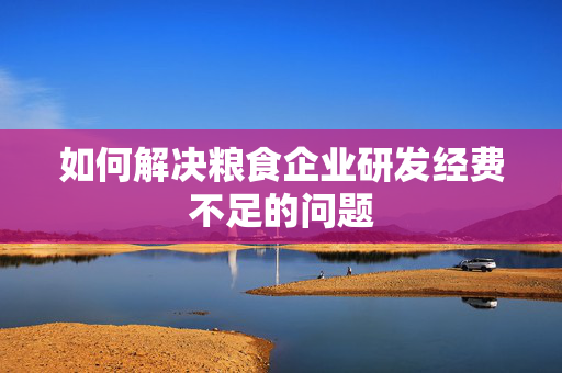 如何解决粮食企业研发经费不足的问题