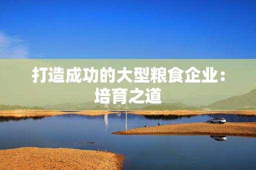打造成功的大型粮食企业：培育之道