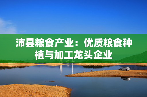 沛县粮食产业：优质粮食种植与加工龙头企业