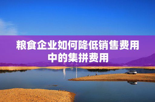 粮食企业如何降低销售费用中的集拼费用