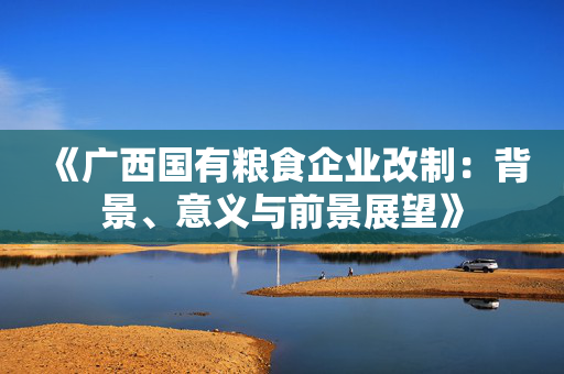 《广西国有粮食企业改制：背景、意义与前景展望》