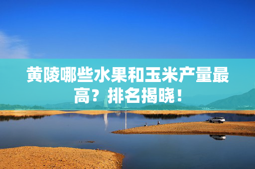 黄陵哪些水果和玉米产量最高？排名揭晓！
