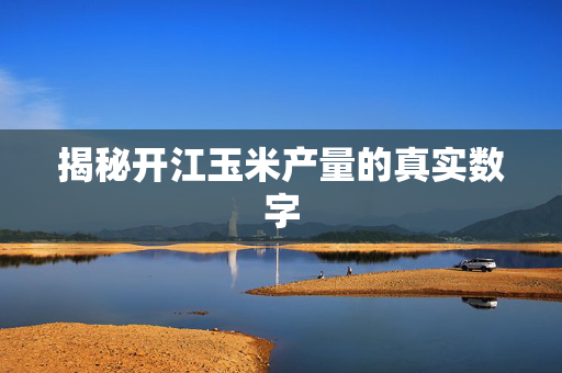 揭秘开江玉米产量的真实数字