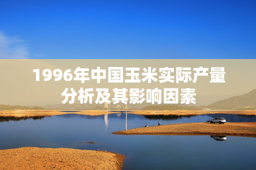 1996年中国玉米实际产量分析及其影响因素