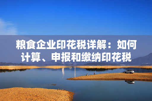 粮食企业印花税详解：如何计算、申报和缴纳印花税