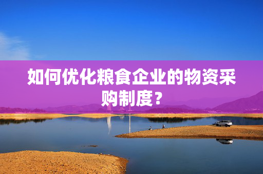 如何优化粮食企业的物资采购制度？