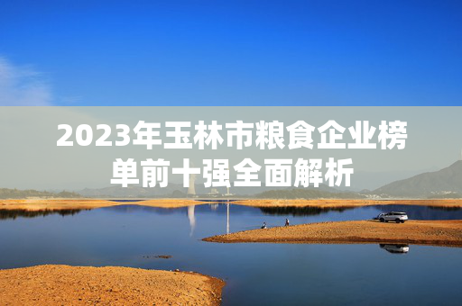 2023年玉林市粮食企业榜单前十强全面解析