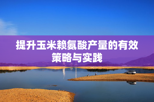 提升玉米赖氨酸产量的有效策略与实践