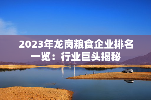 2023年龙岗粮食企业排名一览：行业巨头揭秘