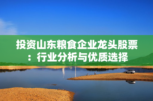 投资山东粮食企业龙头股票：行业分析与优质选择