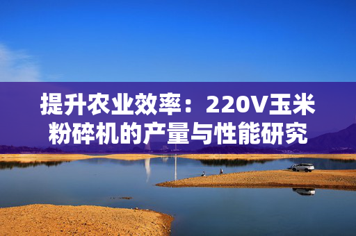 提升农业效率：220V玉米粉碎机的产量与性能研究