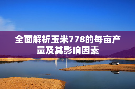 全面解析玉米778的每亩产量及其影响因素