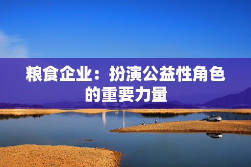 粮食企业：扮演公益性角色的重要力量