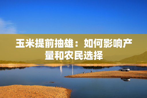 玉米提前抽雄：如何影响产量和农民选择
