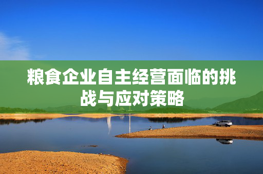 粮食企业自主经营面临的挑战与应对策略
