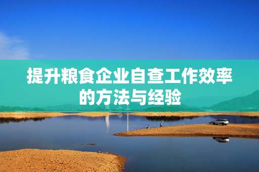 提升粮食企业自查工作效率的方法与经验