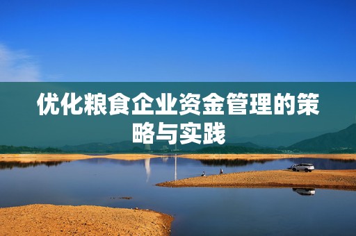 优化粮食企业资金管理的策略与实践