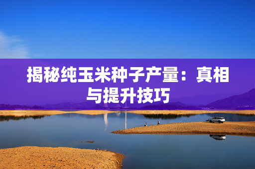 揭秘纯玉米种子产量：真相与提升技巧