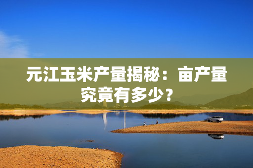 元江玉米产量揭秘：亩产量究竟有多少？