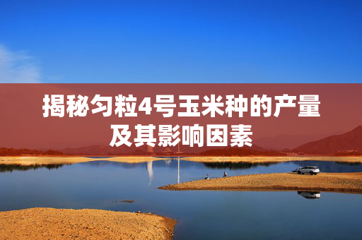 揭秘匀粒4号玉米种的产量及其影响因素
