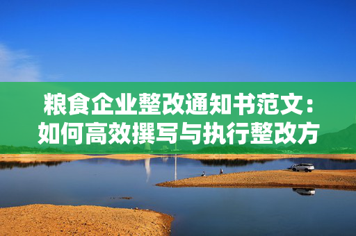 粮食企业整改通知书范文：如何高效撰写与执行整改方案