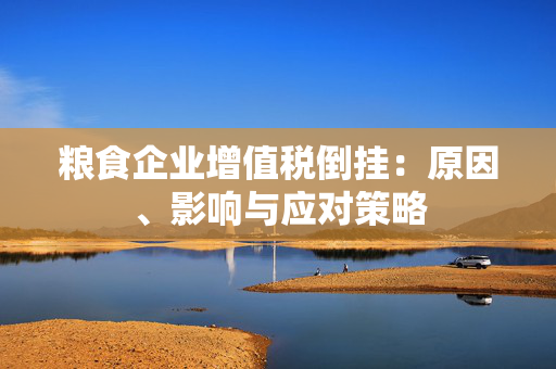 粮食企业增值税倒挂：原因、影响与应对策略