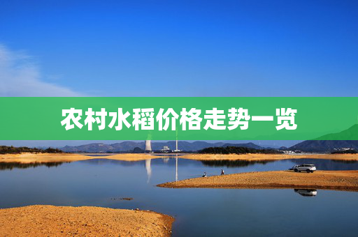 农村水稻价格走势一览