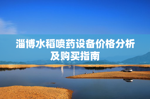 淄博水稻喷药设备价格分析及购买指南