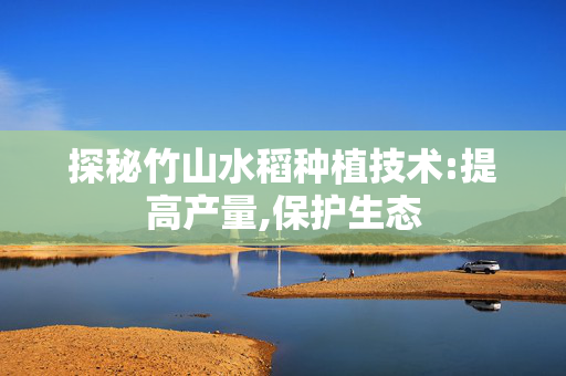 探秘竹山水稻种植技术:提高产量,保护生态