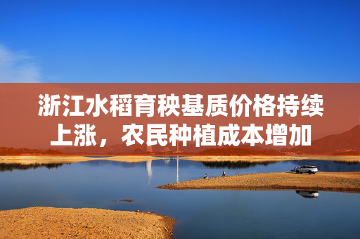 浙江水稻育秧基质价格持续上涨，农民种植成本增加