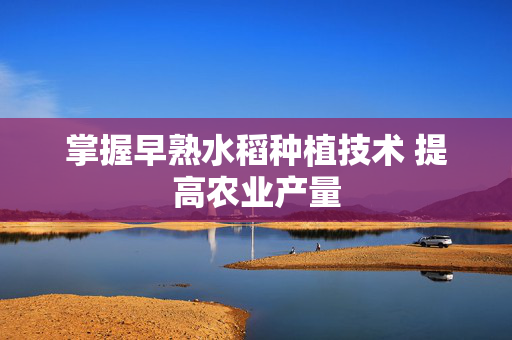 掌握早熟水稻种植技术 提高农业产量